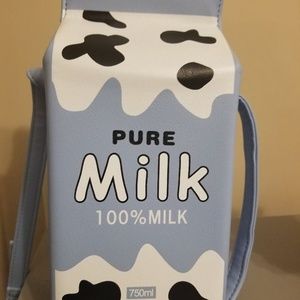 PU Leather Pure Milk Purse/Handbag [Like New]
